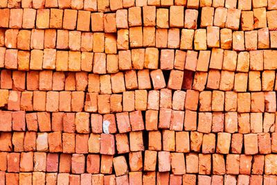 Full frame shot of bricks