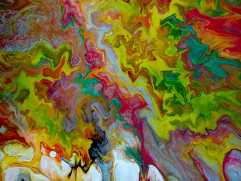 Full frame shot of abstract painting