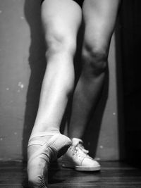 Low section of woman standing 