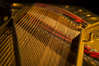 Close-up of electric fan