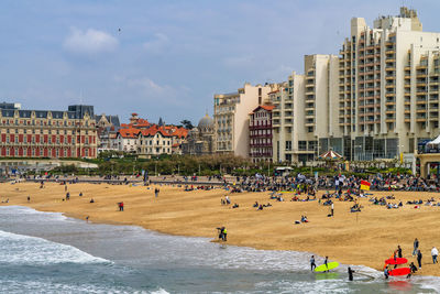 People on beach