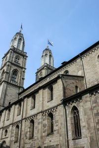 Low angle view of cathedral against sky