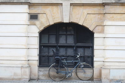 Low angle view of old building