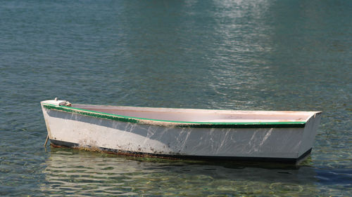 Boat in sea