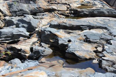 Full frame shot of rocks