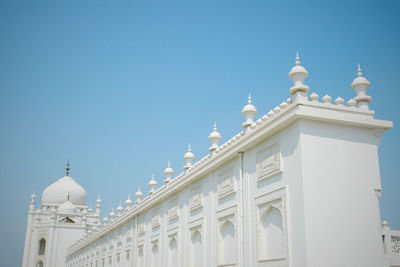 High section of hui mosque against clear sky
