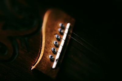 Close-up of guitar