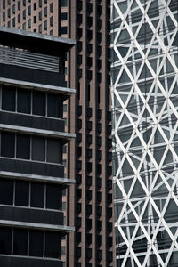 Full frame shot of modern building