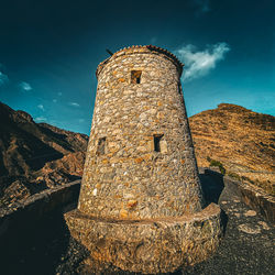 Old ruins against sky