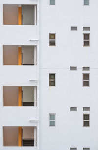 White abstract building architecture