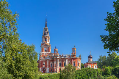 St. nicholas cathedral was built between 1779 and 1812 in the gothic revival style, mozhaisk, russia