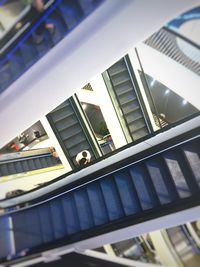 Low angle view of modern building