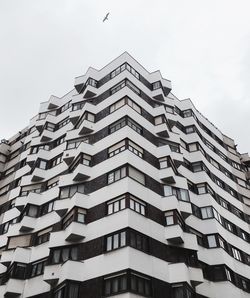 Low angle view of modern building