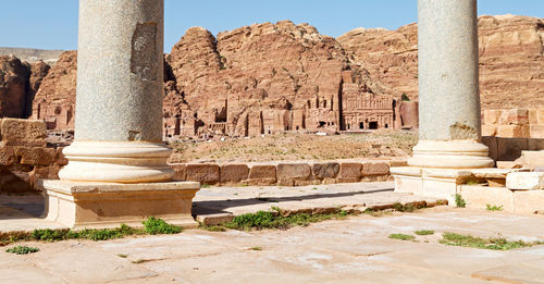 Old ruins of temple