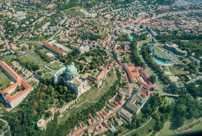 Aerial view of cityscape