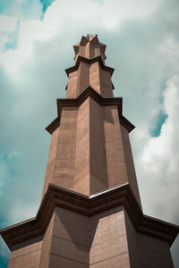 Low angle view of building against sky