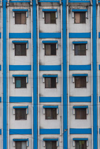 Full frame shot of residential building