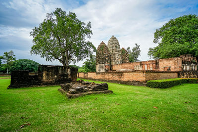 Old ruins of building