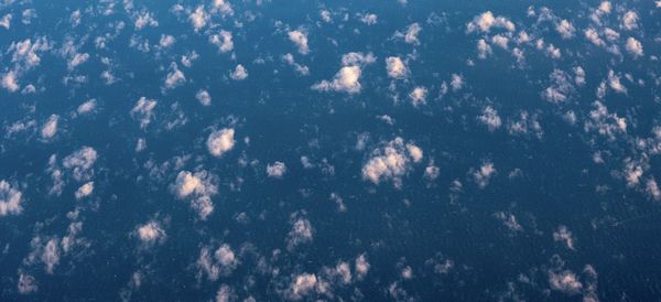 Low angle view of clouds in sky