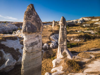 View of rock formation