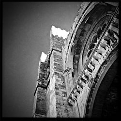 Low angle view of temple