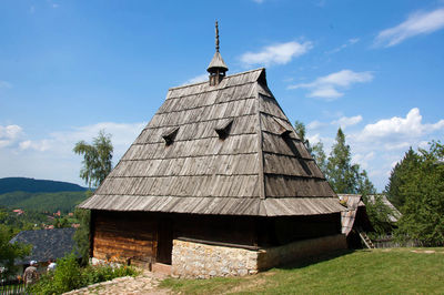 Old building against sky