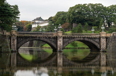 The imperial palace in tokyo, japan. the imperial palace is where the japanese emperor lives nowaday