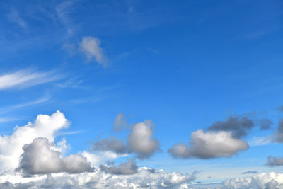 Low angle view of sky