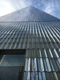 Low angle view of modern office building