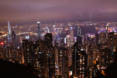 Hong-kong night view