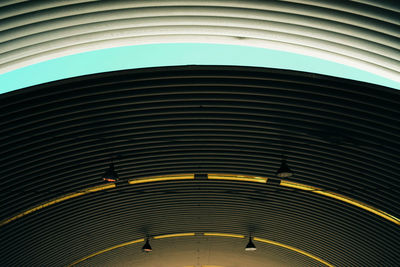 Low angle view of modern building