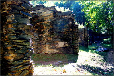 Stone wall
