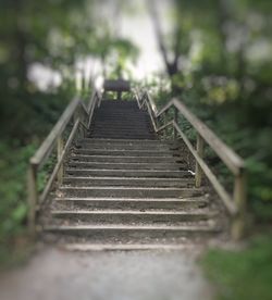 Low angle view of staircase