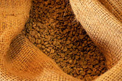 Full frame shot of coffee beans