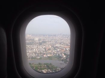 Aerial view of cityscape