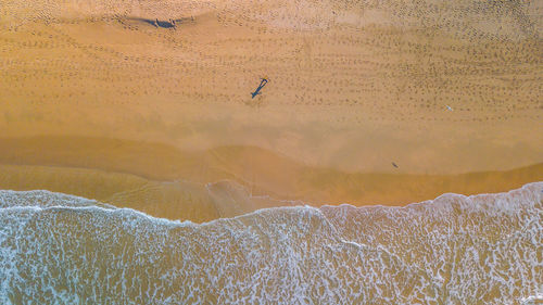 Scenic view of sea shore