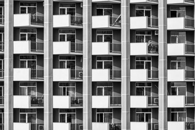 Full frame shot of residential building