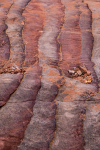 View of rock formations