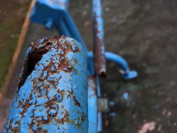 Close-up of rusty metal