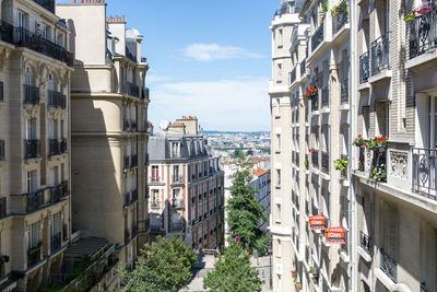 View of buildings in city