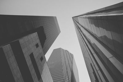 Low angle view of modern building