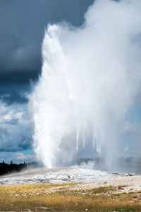 Old faithful yellowstone national park