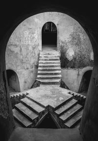 Staircase in old building