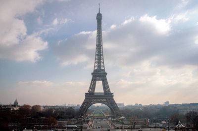 Low angle view of monument