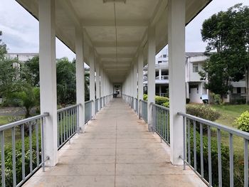 Corridor of building