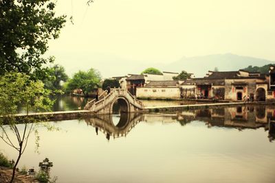 Built structure in water