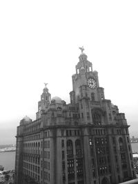 Low angle view of building against sky