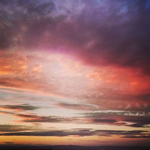 Low angle view of clouds in sky