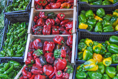 Full frame shot of tomatoes