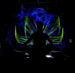illuminated